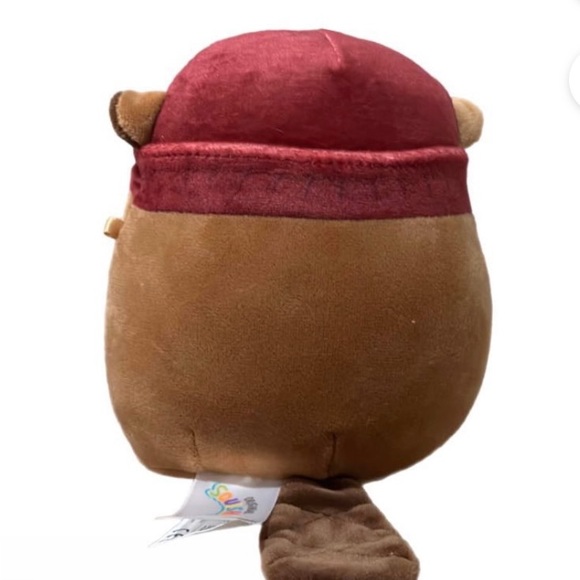 Squishmallows Original Chip The Beaver Soft Plush 8” Toy - Picture 4 of 4